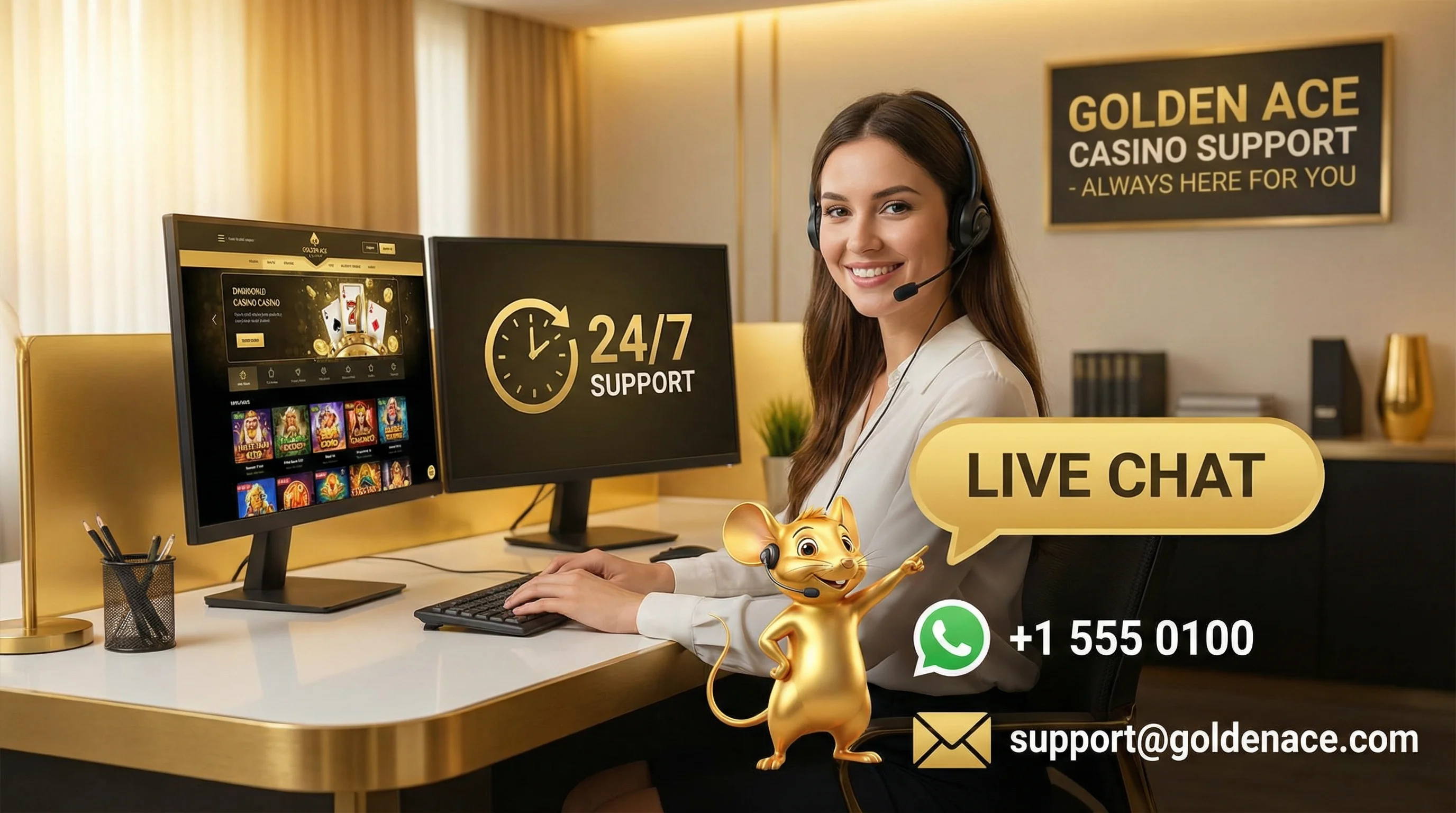 Soporte al cliente casino México atención 24 horas